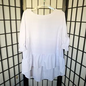 Shein White Blouse